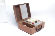 Vintage Mercury Model 800 CRT Tester Reactivator TV Tube Tester Case Adapters picture