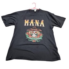 Mana Shirt Mens XL Black Mexico Lindo Y Querido 2023 Tour Graphic Band Tee Filo picture