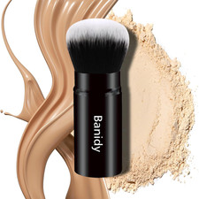 Makeup Brush Kabuki Retractable Travel Face Brushes Portable Blush Brush picture