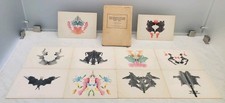 Vintage 1948 Hermann Rorschach Test Psychodiagnostics Tafeln Plates Huber Bern picture