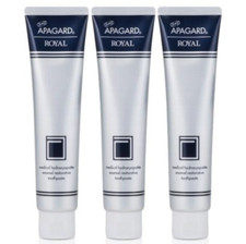 Sangi APAGARD ROYAL Nanotechnology Whitening Toothpaste 135g Japan set of 3 NEW picture