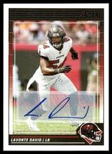2024 Score Signatures Lavonte David #262 RC Auto picture