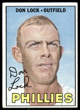 1967 Topps #376 Don Lock picture