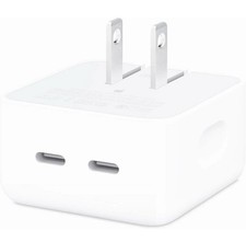 Genuine Apple 35W Dual USB-C Port Compact Power Adapter MNWM3AM/A A2571 picture