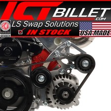 ICT Billet Manual Belt Tensioner for ICT Billet 551667EWP Brackets picture