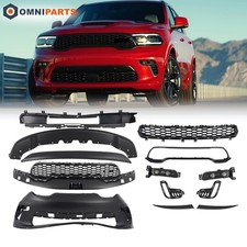 Complete Front Bumper Cover Grille Kit For 2021-2023 Dodge Durango SRT Hellcat picture