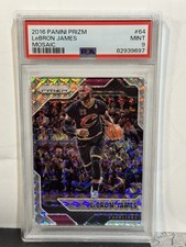 Panini 2016-17 Prizm Mosaic LeBron James Cleveland Cavaliers #64 Graded picture