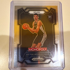 Panini 2023-24 Prizm Monopoly Victor Wembanyama RC #81 Spurs Base Set picture