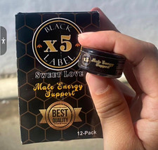 Black Label x5 Sweet Love Men’s Male Energy Support Supplement, 12-Pack picture