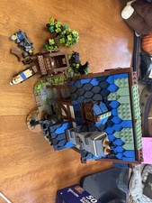 LEGO Ideas Medieval Blacksmith #21325 — 99% Complete picture