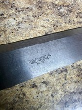 L.S. Starrett Co. No. 385 Straight Edge Rule 24 in Metal Unmarked picture