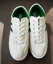 Tretorn Women's Nylite Canvas Original Sneakers Green/White Size 11 M picture