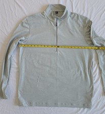 Lululemon Men's Soft Jersey Half Zip XL Light Grey picture
