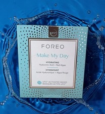 FOREO UFO Make My Day Hydrating Sheet Mask Set Hyaluronic Acid Red Algae 7 Pack picture