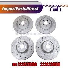 2224215100 For Mercedes W222 2014-2019 Front + Rear Brake Disc Rotors 2224231400 picture
