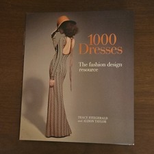 1000 Dresses by Tracy Fitzgerald & Alison Taylor Hardcover, English Book picture