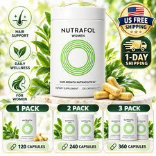 3pack Women Hair Growth Nutraceutical 120 Caps Hair Thinning Dietary Supplement picture