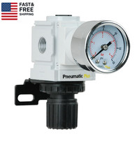 PPR2-N02BG-4 Low Pressure Air Regulator, 0-60 PSI, 1/4