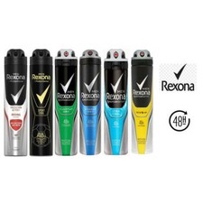 Rexona Men Deodorant Antiperspirant Spray Alcohol Free 200 ml, Pack of 6 picture