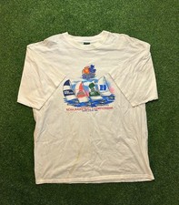 Vintage 1999 NCAA Final Four Basketball Championship Sailboat T-Shirt picture