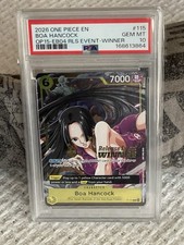2026 One Piece Boa Hancock P-115 EB04 Release Event Winner PSA 10 GEM MINT picture
