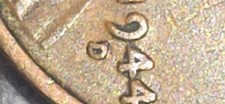 1944 D D/S Lincoln Wheat Penny  Ddo  L-rim RPM picture