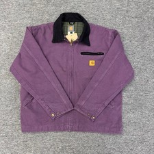 Brand New S-XL Carhartt J97 Detroit Jacket Petrol Purple USA Vintage Deadstock picture