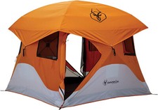 Gazelle T4 Waterproof 4 Person Portable Polyester Outdoor Camping Beach Tent picture