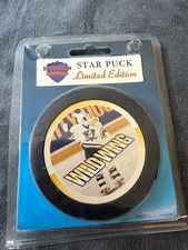 Vintage Mighty Ducks Wild Wing Star Puck Limited Edition InGlasCo NHL Sealed picture