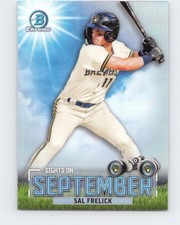 2023 Bowman #SOS-12 Sal Frelick Sights on September Milwaukee Brewers picture