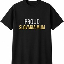 Proud Slovakia Mum Mens Womens T-Shirt Funny Novelty Gift Tee Top picture