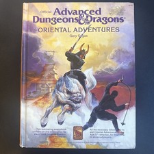 Advanced Dungeons & Dragons AD&D Gary Gygax ORIENTAL ADVENTURES 1985 picture