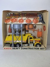 Vintage ERTL Heavy Construction Set Peterbuilt Steel. In original box. picture