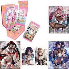 Goddess Feast 5 Spicy 24 Card Booster Box Anime Waifu Trading Card's TCG CCG picture