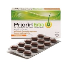 Priorin Extra By Baye Anti Hair Loss Treatment - Hair Growth Support 60 Caps picture