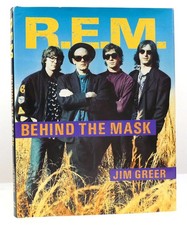 Jim Greer &  Laura Levine R. E. M. BEHIND THE MASK  1st Edition 1st Printing picture