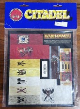Warhammer Chaos Banners By Citadel Games Workshop 1996 New Sealed Vintage  picture