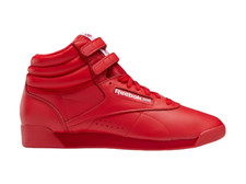 Reebok Classic Women's Red Freestyle Hi Fashion Sneakers GV6724 100005871 F/S HI picture