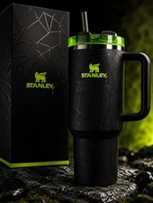 Stanley Halloween Web Glow H2.0 40oz Tumbler Limited Edition- New Fast Shipping picture