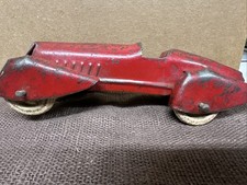WYANDOTTE Boat Tail Streamlined Roadster Racer - Pressed Steel picture