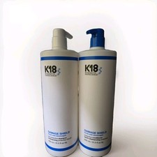 K18 Damage Shield pH Protective Shampoo & Conditioner 31.5 fl oz Due Set New picture