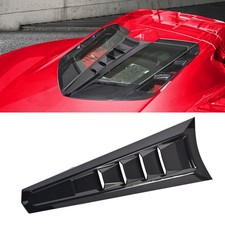 Glossy Flash  Rear Split Window Applique Cover Trim For Corvette C8 Coupe 2020+ picture