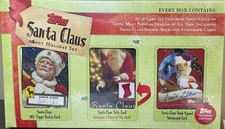 2007 TOPPS SANTA CLAUS HOLIDAY SET W/ROOKIE RELIC & AUTO CARDS FACTORY SEALED picture
