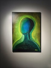 Original Abstract Painting - Signed picture