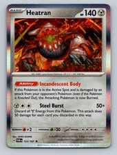 Heatran 123/167 Holo Rare Prize Pack Series Cards Pokemon Lightly Played picture