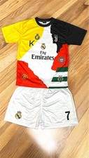 Ronaldo Fan Inspired Tribute Shirt/Shorts | Hand-Stitched | Career Design picture