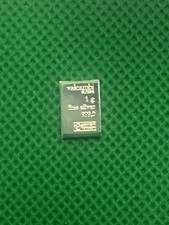 1g  Fine silver bar  One Gram Valcambi Suisse Fine Metal 1g Fine Silver Bar picture