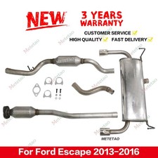 For Ford Escape 2013-2016 2.0 2.5L Exhaust Resonator Pipes Muffler catalytic picture