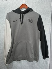 Oregon State Beavers Hoodie Black Gray Color Block Football Nike Sweatshirt (F) picture