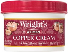 Copper, Brass Cream Cleaner - 8 Ounce - Gently Cleans and Removes Tarnish Wit... picture